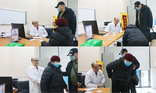 問診病患，對癥治療